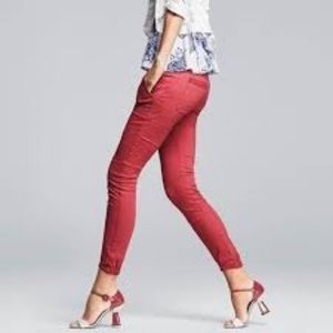 Cabi The Hutton Pant #5178 Size 2 Nantucket Red